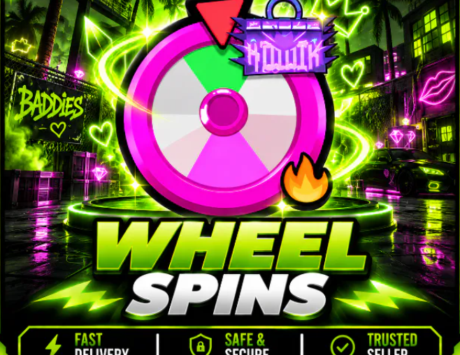 ⚡ 100 x Wheel Spin | Baddies 🎮