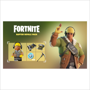 Raptor Royale Pack + 600 V-Bucks | Fortnite Europe Xbox Key