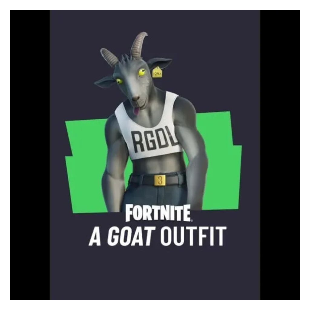 A Goat Outfit | Fortnite Global Epic Games Key