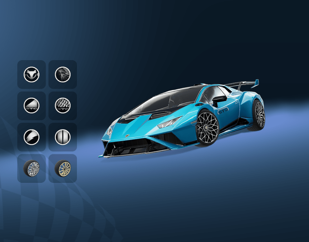 Fortnite Gifting: Lamborghini Huracán STO (3500 V-Bucks) | READ DESCRIPTION