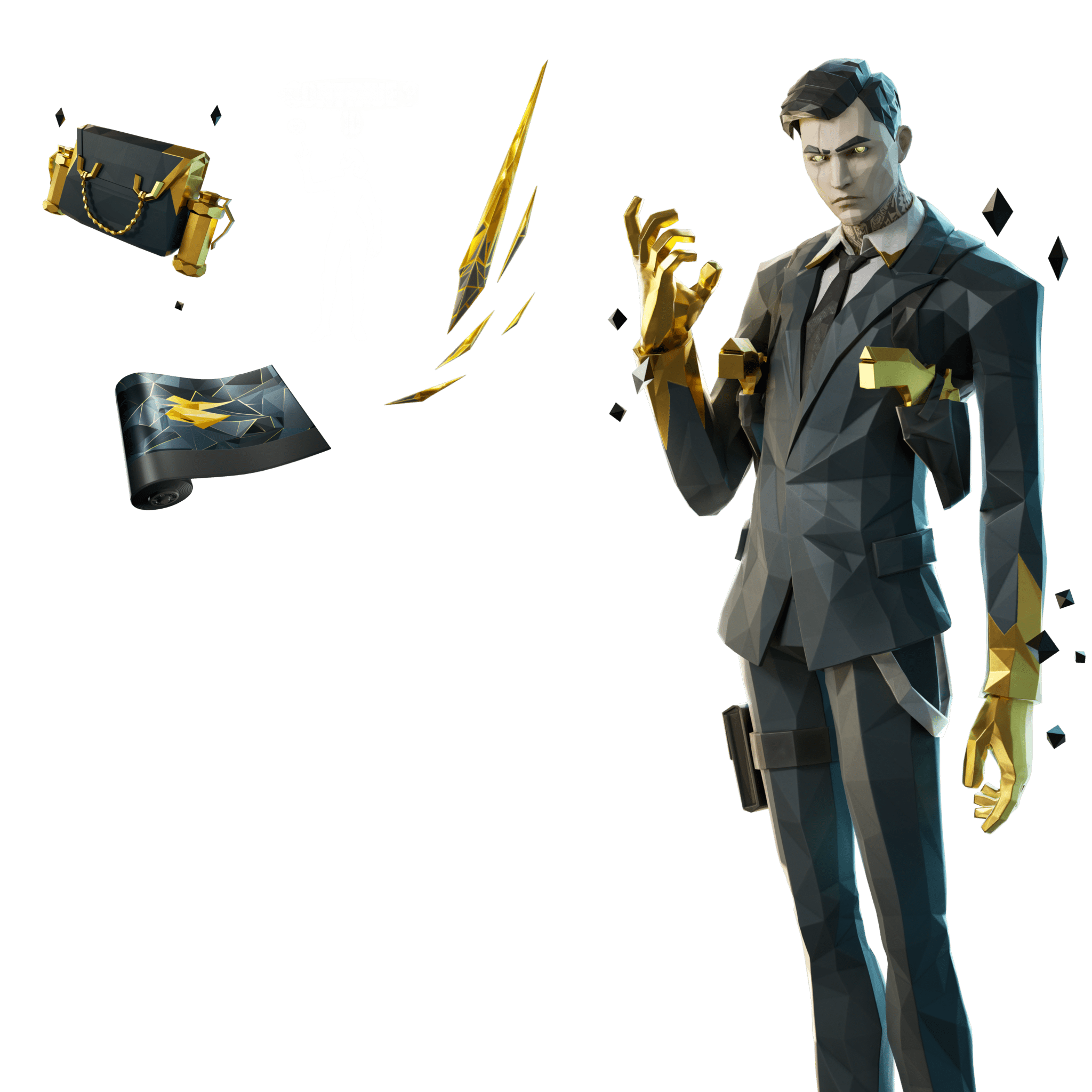 Fortnite Gifting: Fractal Midas' Bundle (2000 V-Bucks) | READ DESCRIPTION