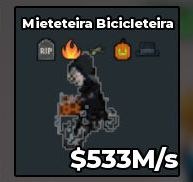 BS15943 Mieteteira Bicicleteira 533M/s