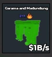 BS15952 Garama and Madundung With 1 Year Trait Rainbow 1B/s