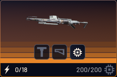 AMPLIFIED APHELION / CHARGED BURST /INCENDIARY ROUNDS / BIGGER MAG
