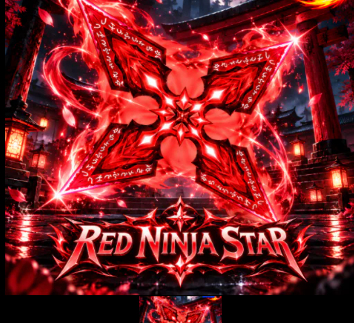 Red Ninja Star - Limited ✅