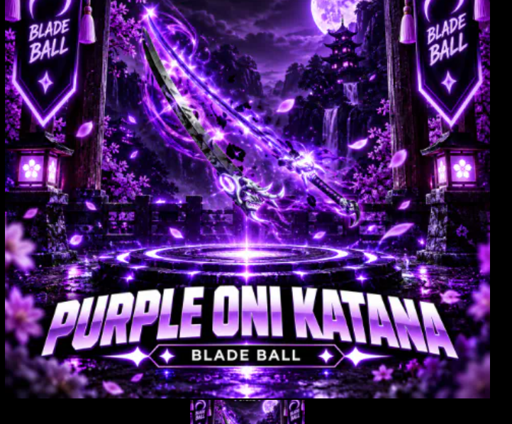 Purple Oni Katana - Limited ✅