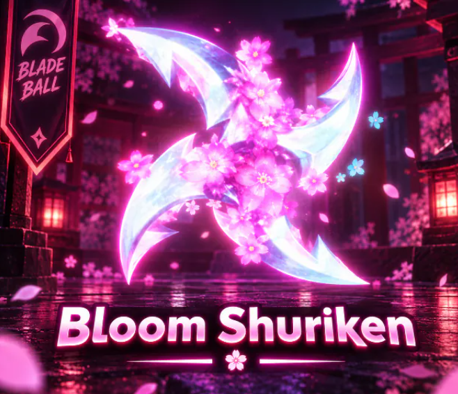 Bloom Shuriken - With Finisher ✅