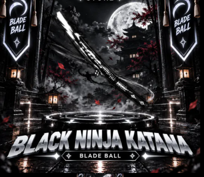 Black Ninja Katana ✅