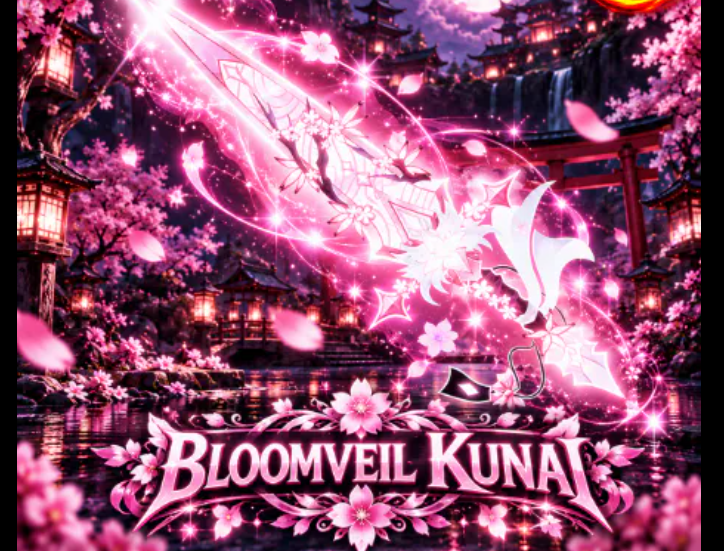 Bloomveil Kunai - Limited ✅