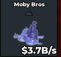 BS16008 Moby Bros (RARE) Cheap And Fast Delivery Crystal 3.7B/s