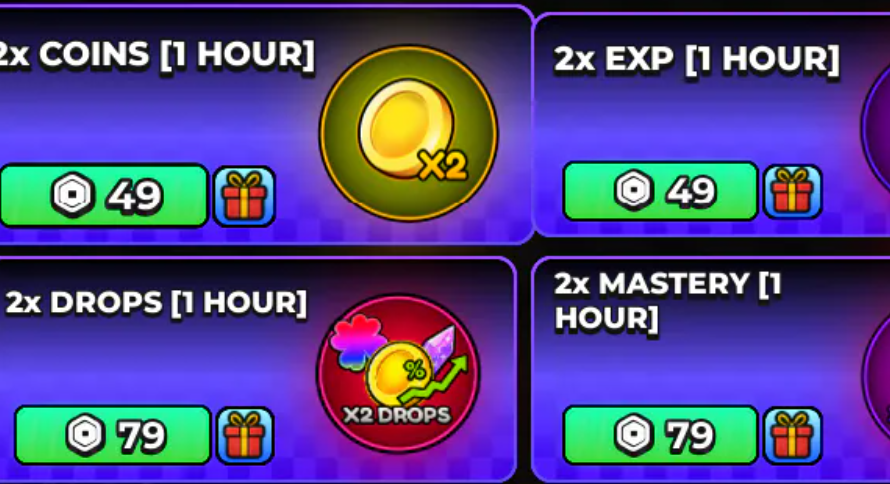 Anime Apocalypse - 2x (Coins+EXP+DROPS+MASTERY)1HOUR [256R]