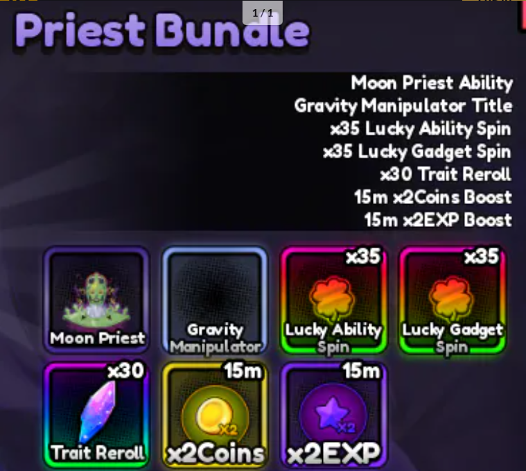 🔴🔴Priest Bundle🔴🔴