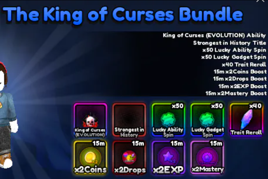 🔴🔴The King of Curses Bundle🔴🔴1199R