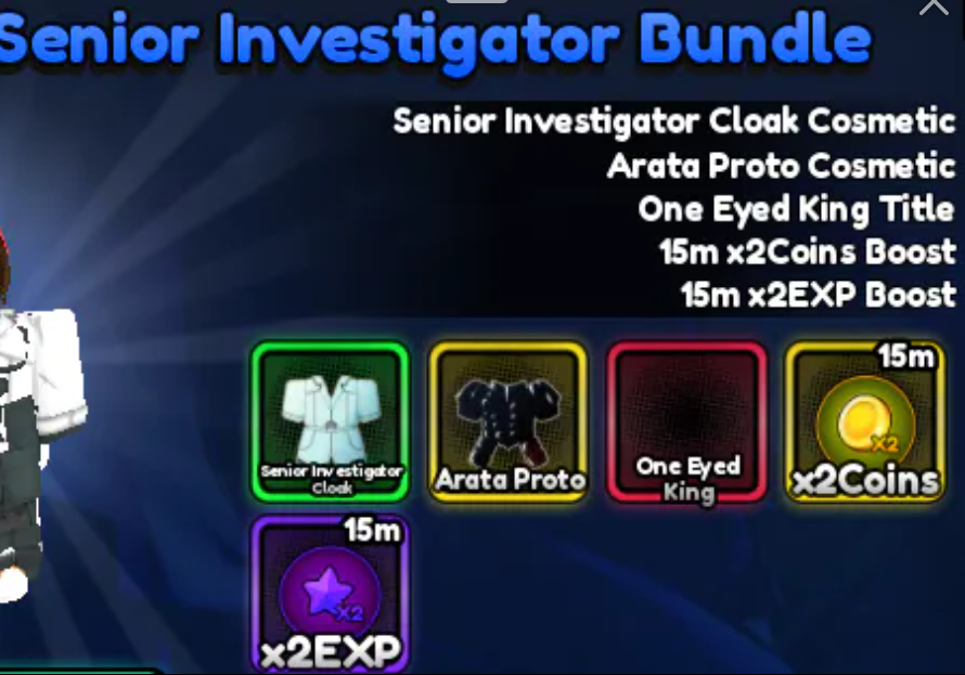 🔴🔴Senior Investigator Bundle🔴🔴699R