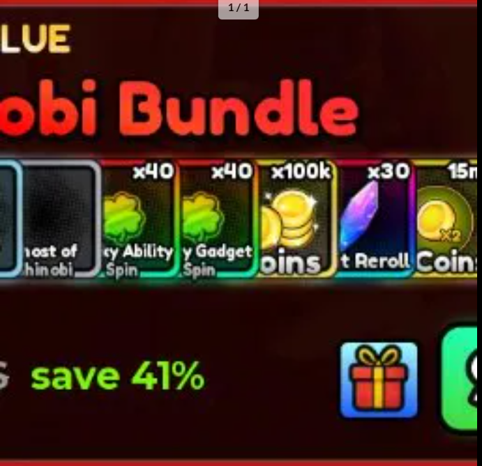 999R 🟢🟢🟢 Shinobi Bundle