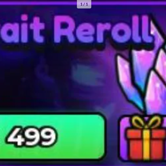 499R 🟢🟢🟢 10 Trait Reroll