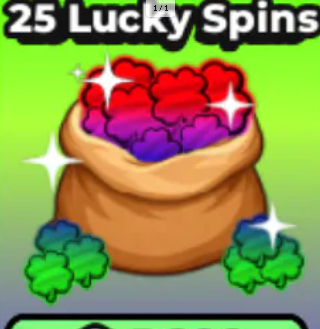1299R 🟢🟢🟢 25 Lucky Spin