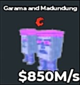 BS16016 Garama and Madundung Crystal 850M/s