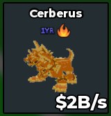 BS16021 Cerberus Gold 2B/s