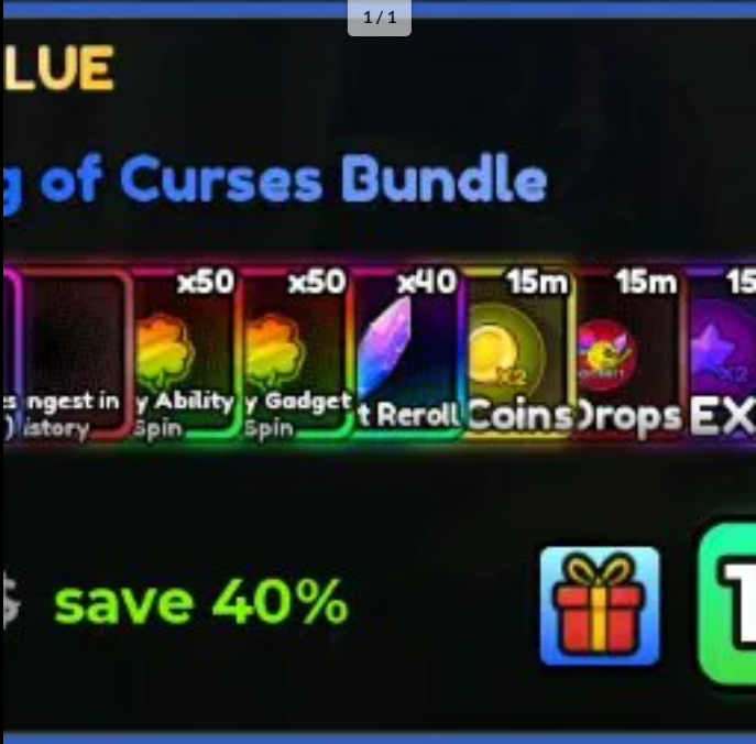 1199R 🟢🟢🟢 The King of Curses Bundle