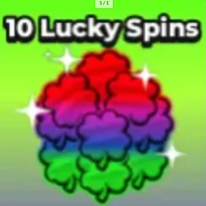 499R 🟢🟢🟢 10 Lucky Ability Spin