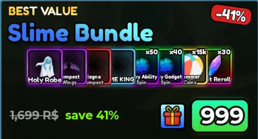 Anime Apocalypse > Slime Bundle (999R)