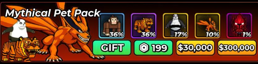 Anime Apocalypse > Mythical Pet Pack (199R)