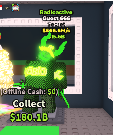 RADIOACTIVE GUEST 666 566.6M/S #Y2WP7P