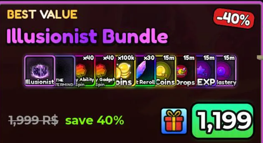 Anime Apocalypse > IIIusionist Bundle (1199R)