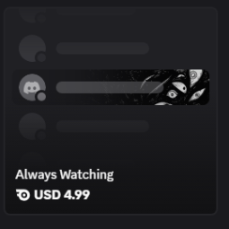 ⭐Always Watching Nameplate⭐$4.99