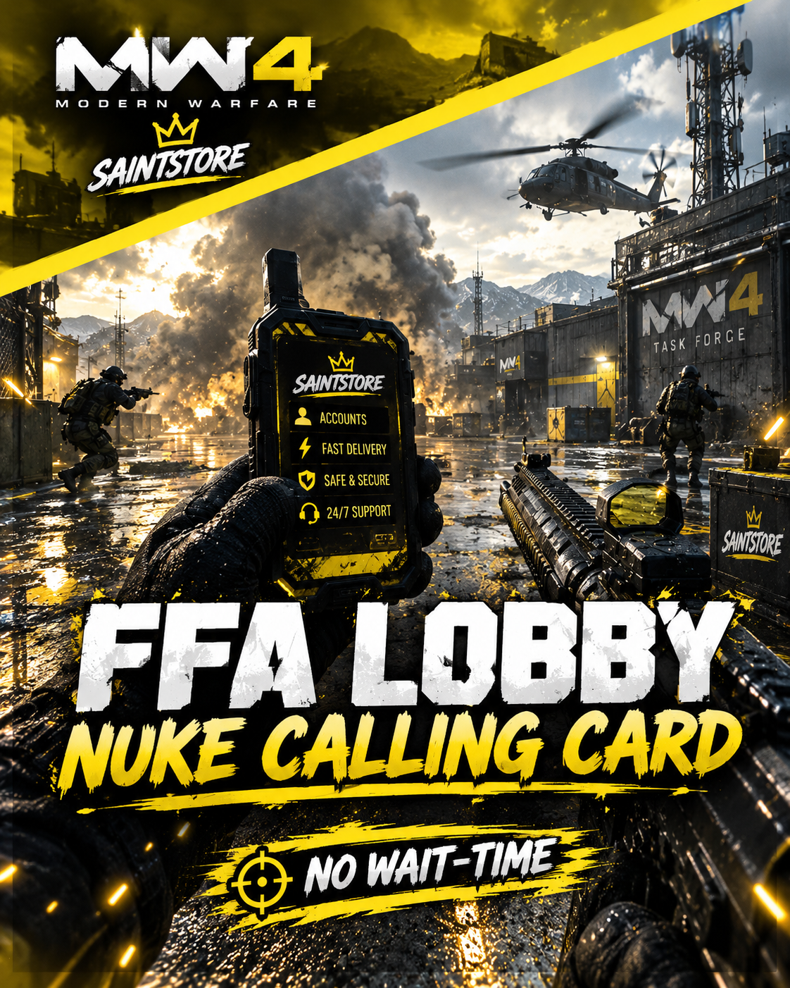 MW4 ☄ Nuke FFA Bot Lobby