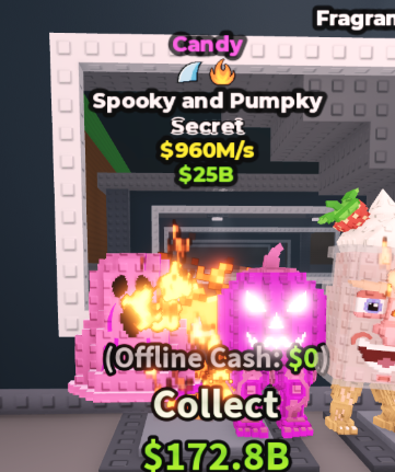 CANDY SPOOKY AND PUMPKY 960M/S (FIRE, SHARK) #D3ZF7M