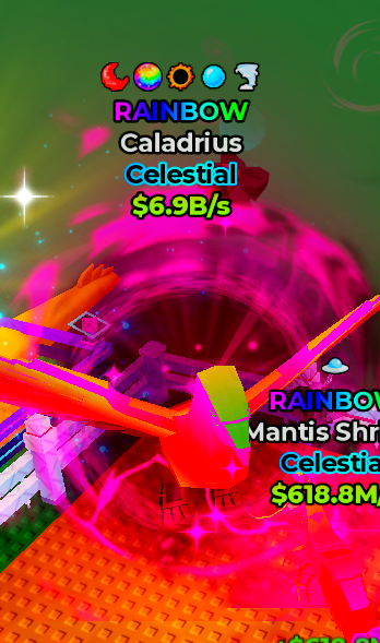 FAKE AN EGG - Caladrius - 6.9B/S - Celestial - Rainbow - 5 Trait - BEST VALUE