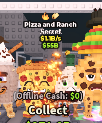 PIZZA AND RANCH 1.1B/S (FIRE, TACO) #B5TN9K