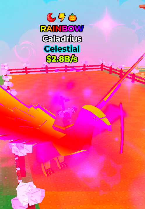 FAKE AN EGG - Caladrius - 2.8B/S - Celestial - 3 Trait - Rainbow
