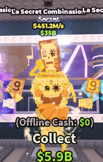 GOLD LA SECRET COMBINASION 451.2M/S (SPIDER) #E2QN5M