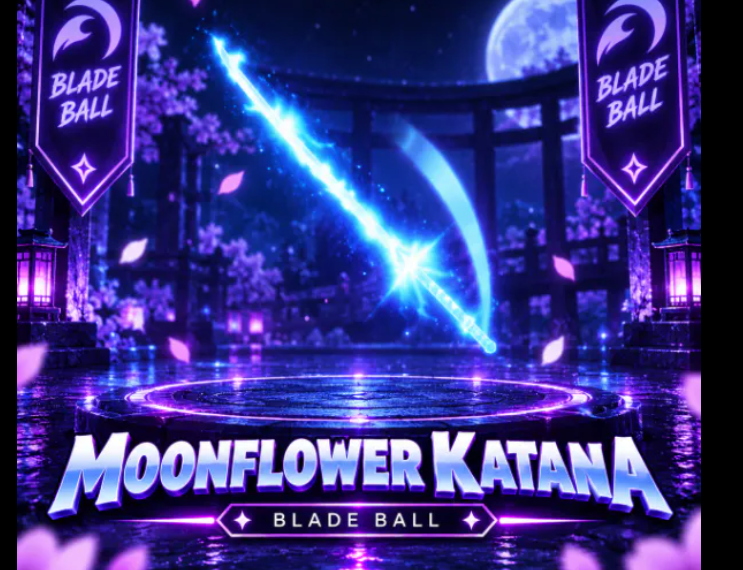MoonFlower Katana - With Finisher ✅