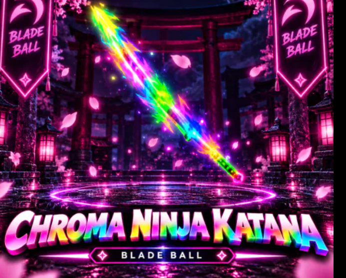 Chroma Ninja Katana - With Finisher ✅