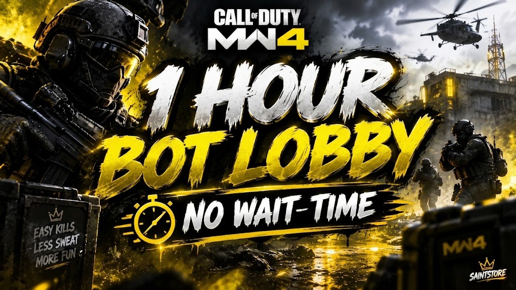 🚀 MW4 Bot Lobby 💫 6x Bot Lobbies ⚡ XP Boost | 🔫 Weapon XP | 🚀 Camos ✔ Supports all platforms