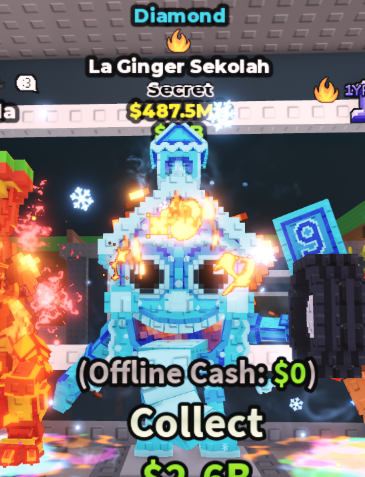 DIAMOND LA GINGER SEKOLAH 487.5M/S (FIRE) #R5HC7M