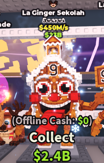 LA GINGER SEKOLAH 450M/S (REINDEER) #L7HC3N