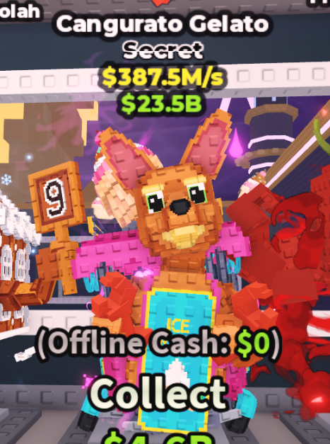 CANGURATO GELATO 387.5M/S (CLAWS) #J5VK2M