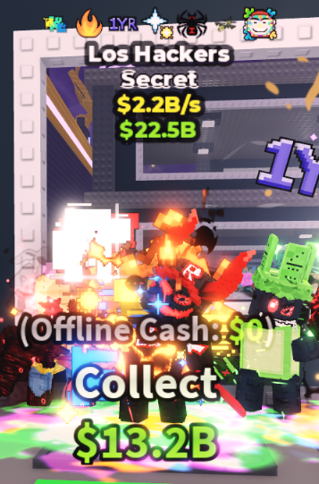 LOS HACKERS 2.2B/S (GLITCH, FIRE, 1YR, COMET, SPIDER, EXPLOSIVE, PAINT) #S4XQ6P