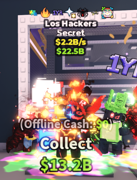 LOS HACKERS 2.2B/S (GLITCH, FIRE, 1YR, COMET, SPIDER, EXPLOSIVE, PAINT) #S4XQ6P
