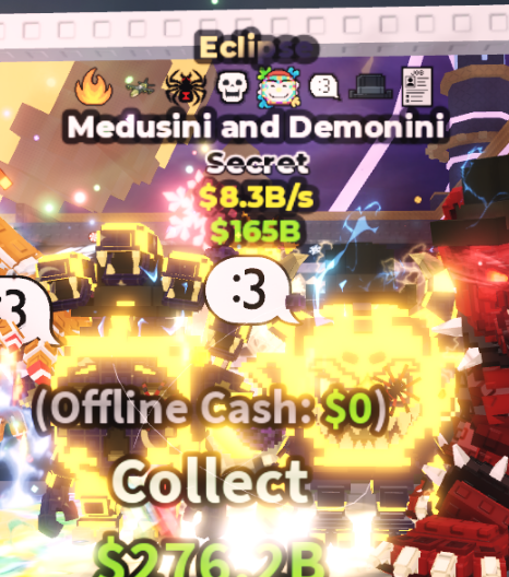 ECLIPSE MEDUSINI AND DEMONINI 8.3B/S (SKELETON, FIRE, JOB, SPIDER, PAINT, :3, MATTEO) #C5XR9P