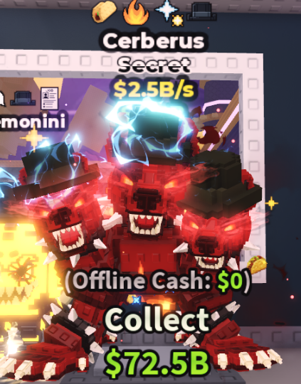 CERBERUS 2.5B/S (TACO, FIRE, COMET, MATTEO) #D8WM3K