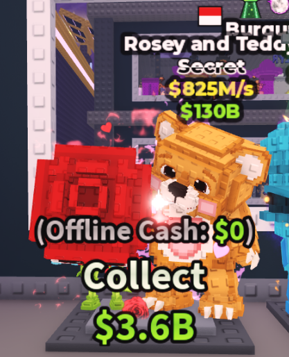 ROSEY AND TEDDY 825M/S (INDO) #E4ZN6M
