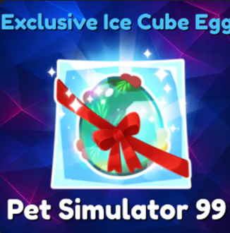 Exclusive Ice Cube Egg