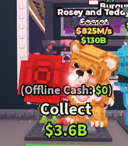 ROSEY AND TEDDY 825M/S (INDO) #E4ZN6M
