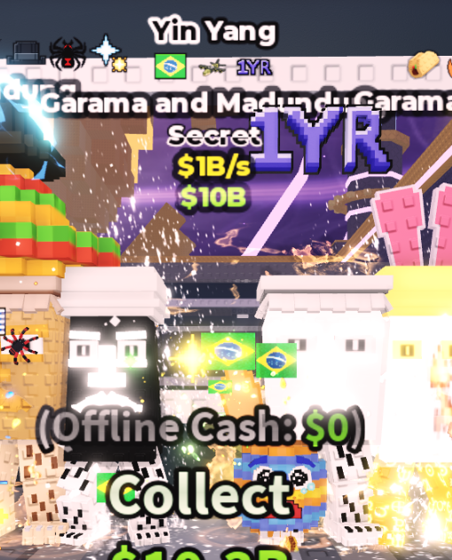 YIN YANG GARAMA AND MADUNDUNG 1B/S (BRAZIL, EXPLOSIVE, 1YR) #L2VN6Q